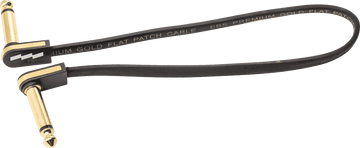 Cavo Patch per Chitarra 28 CM Compatto Oro