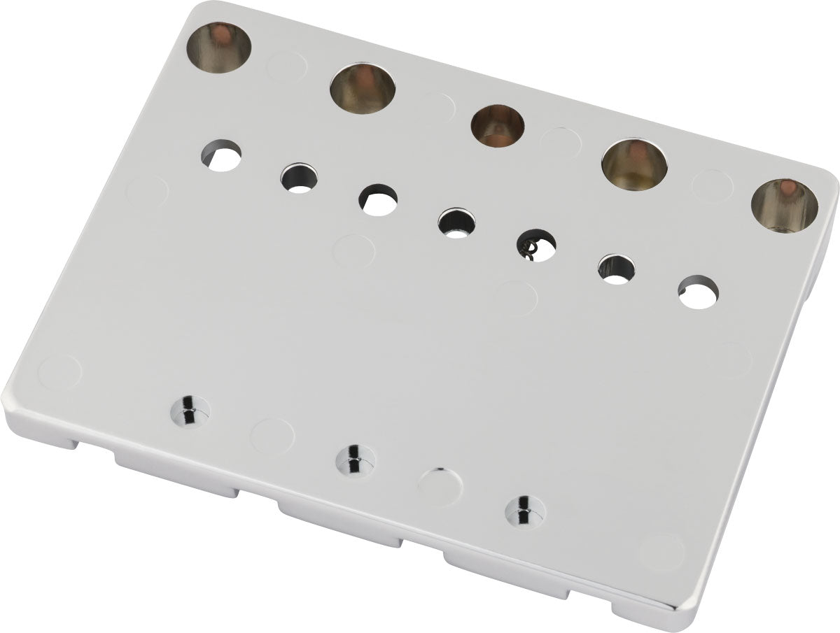 Fender Gruppo ponte per basso a 4 corde HiMass con corde passanti e sellette in ottone Cromato