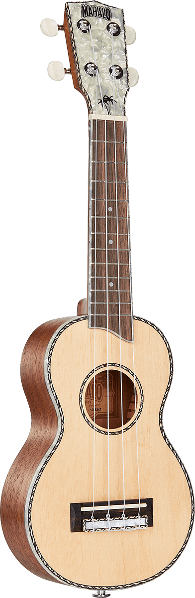 Soprano Naturale Testa Perlata + Custodia