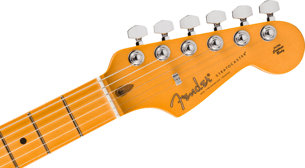 Stratocaster '50s American Ultra Luxe Vintage MN Biondo Bianco - Ricondizionato