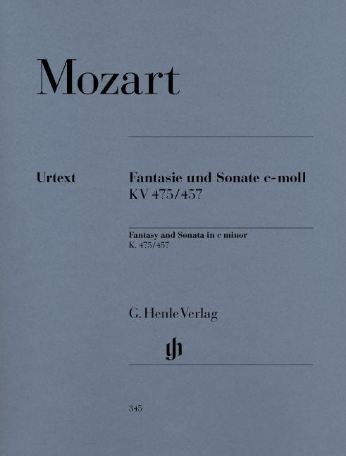 Mozart W.a. - Fantasy And Sonata C Minor KV 475/457