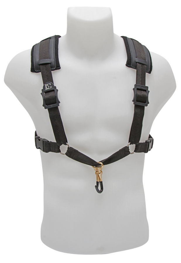 Imbracatura Comfort Per Saxofono XL - Moschettone In Metallo - Uomo