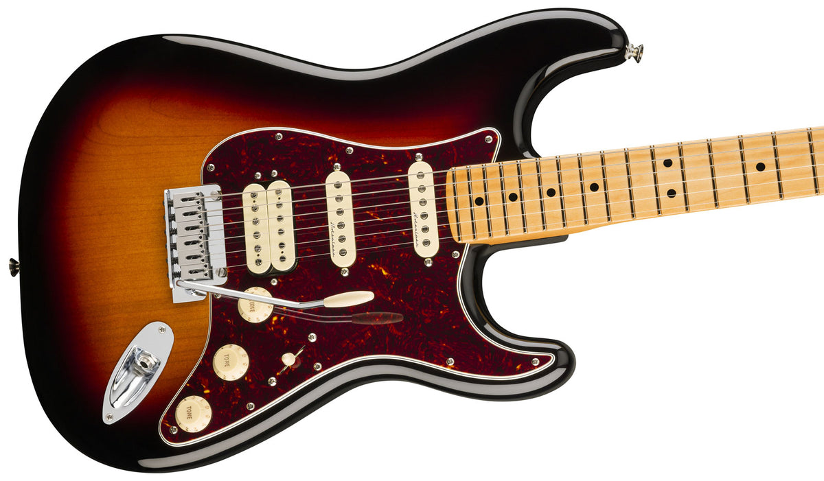 Stratocaster Player II Modified HSS MN Sunburst a 3 colori