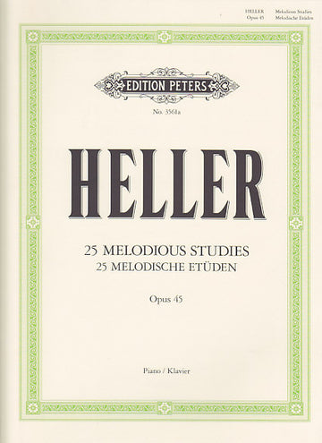 Heller S. - 25 Studi melodici Op.45 - Pianoforte