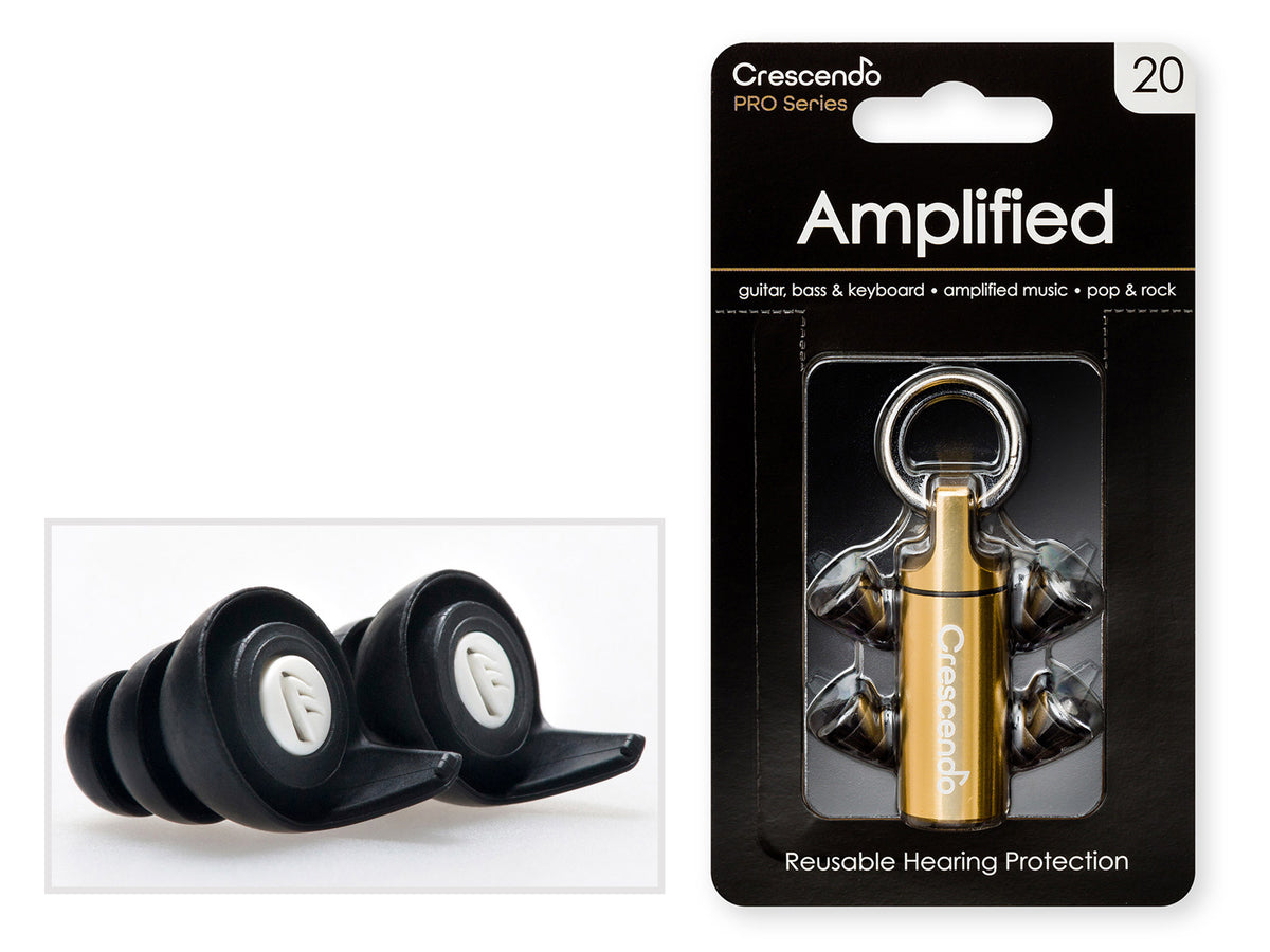 PRO AMPLIFIED 20 - FLAT DAMPING FILTERS - PROTECTION SNR 17DB