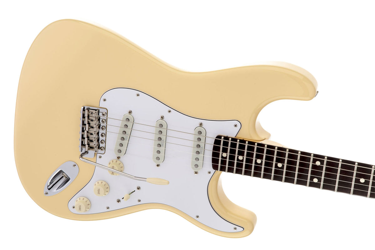 Yngwie Malmsteen Stratocaster, Scalloped Rw, Vintage White