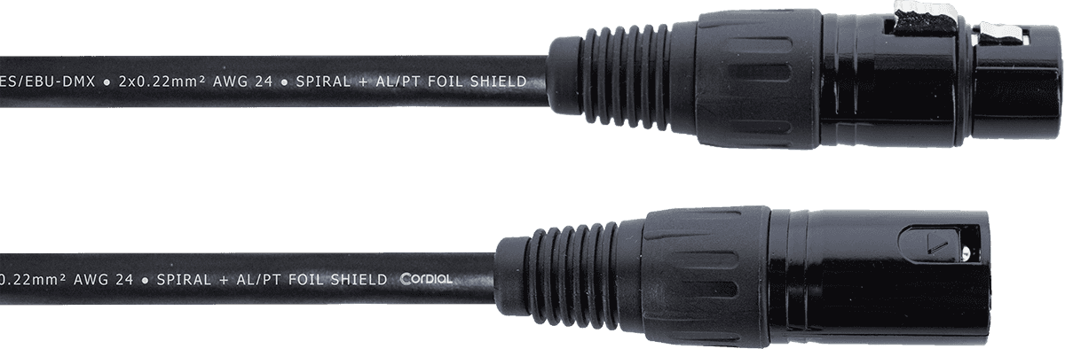 CORDIAL ED1FM CAVO AES/EBU 11 Ω - ,22 mm² - 1 m
