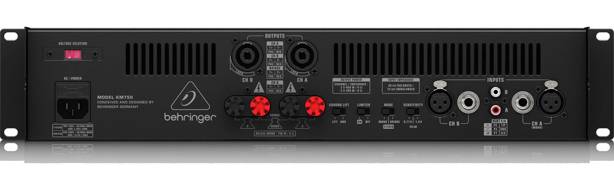 KM750 - Amplificatore Stereo 400 Watts