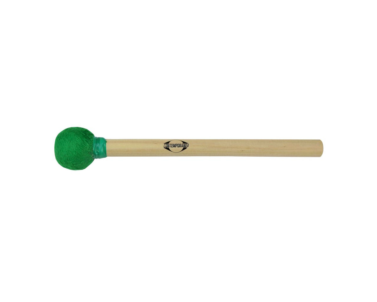 Contemporanea G-BS01 GREEN WOODEN SURDO MALLET 35CM