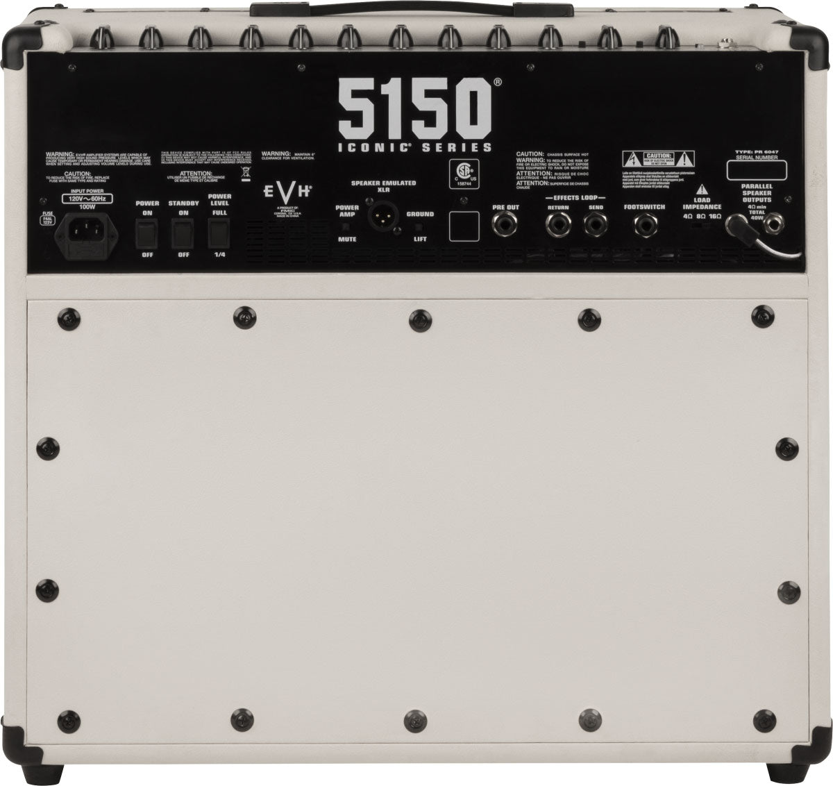 5150 Iconic Serie 40W combo 1X12 avorio,230V Eur