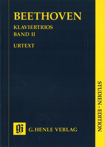 Beethoven L.V. - Piano Trios Volume Ii