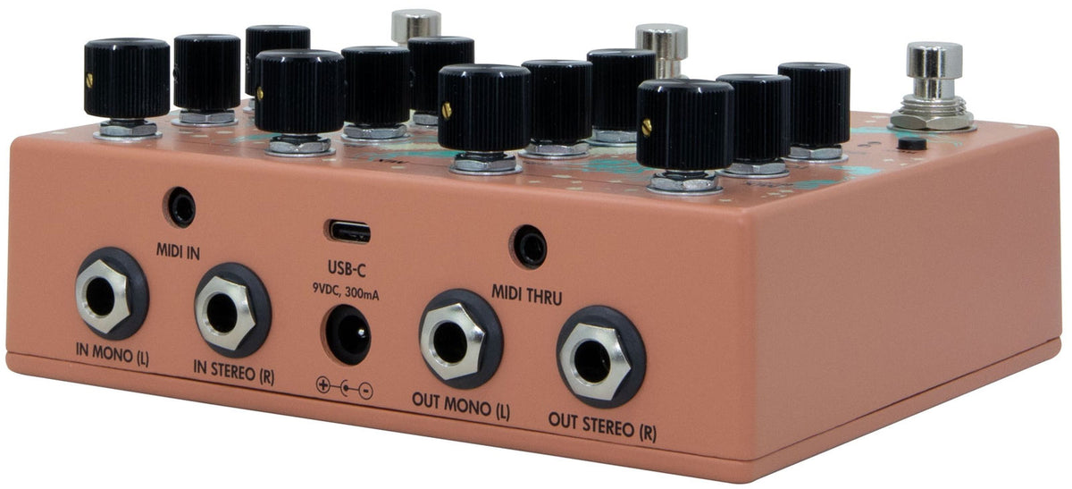 Qi Etherealizer Terracotta - Reverb Delay Chorus Granular Effect