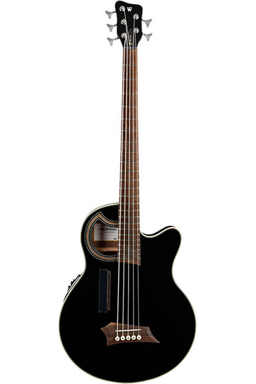 Alien Deluxe Hybrid Thinline 5 Nero pieno satinato