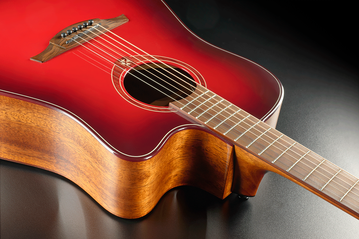 Tramontane Special T-Red-DCE Dreadnought Ctw Rosso Burst