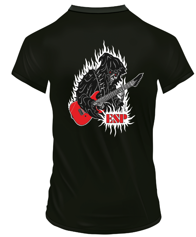 T-Shirt ESP Tattoo Hellfest 2024 Unisex Small