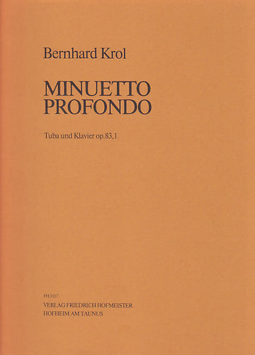 Krol Bernhard - Minuetto Profondo Op.83,1 - Tuba & Pianoforte