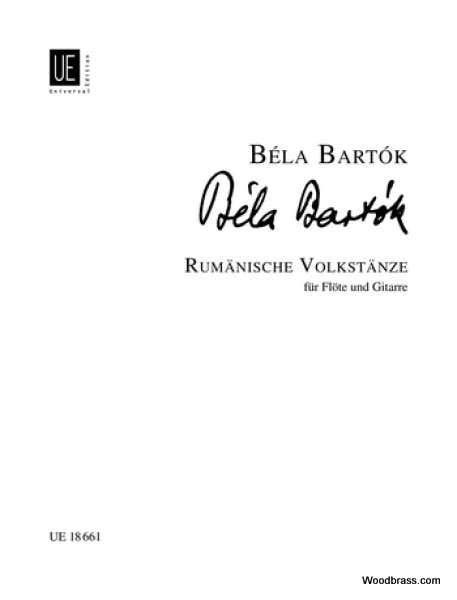 Bartok Bela - Danses Roumaines Pour FlÃ»te et Guitare
