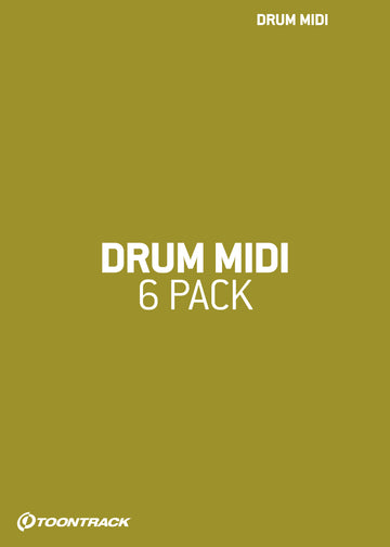 EZdrummer MIDI 6 Pack