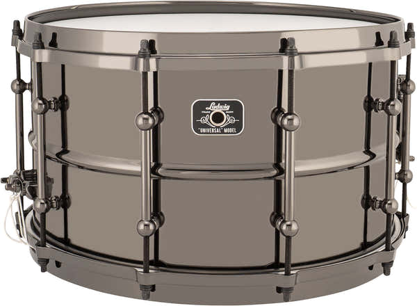 Ludwig Drums Lu0814Dir - 14 X 8" Metallo universale - ottone nero