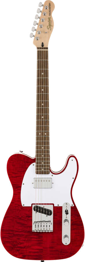Telecaster Affinity Fmt Sh Lrl Rosso Cremisi Trasparente