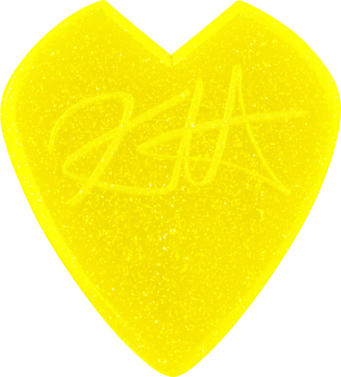 24 x 1,38mm Kirk Hammett Jazz III Glitter giallo