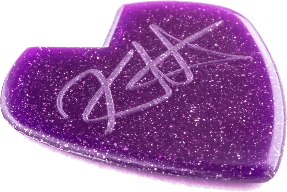 6 x 1,38mm Kirk Hammet Purple Sparkle Jazz