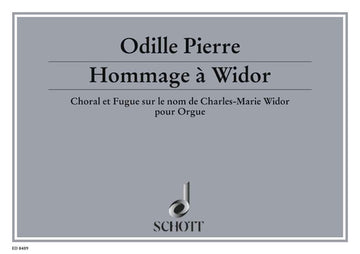 Pierre - Hommage À Widor Op. 5 - Orgue
