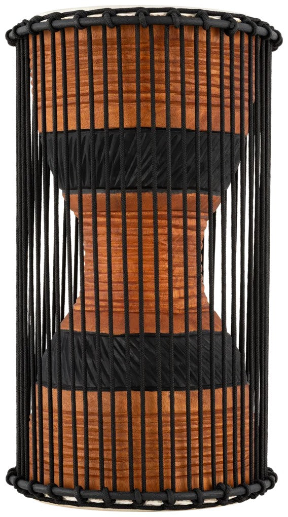 AFRICAN WOOD TALKING DRUMS 8 X 16