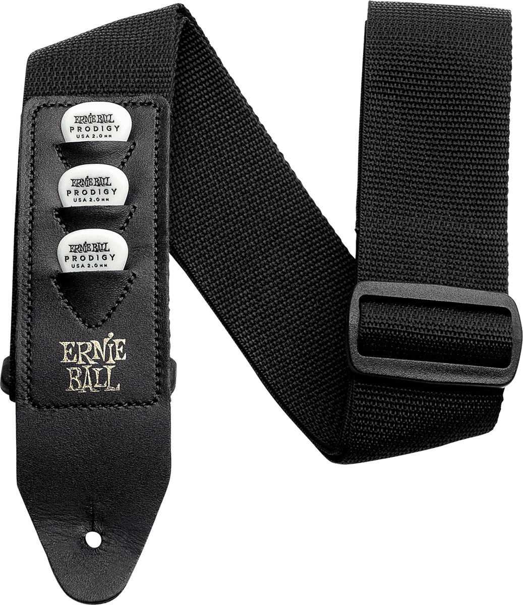 BLACK PICKHOLDER STRAP