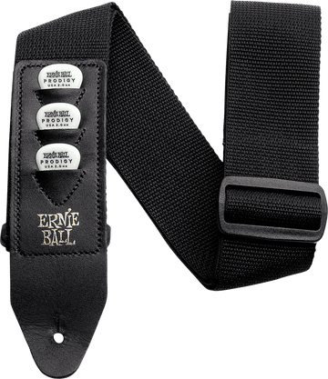 BLACK PICKHOLDER STRAP
