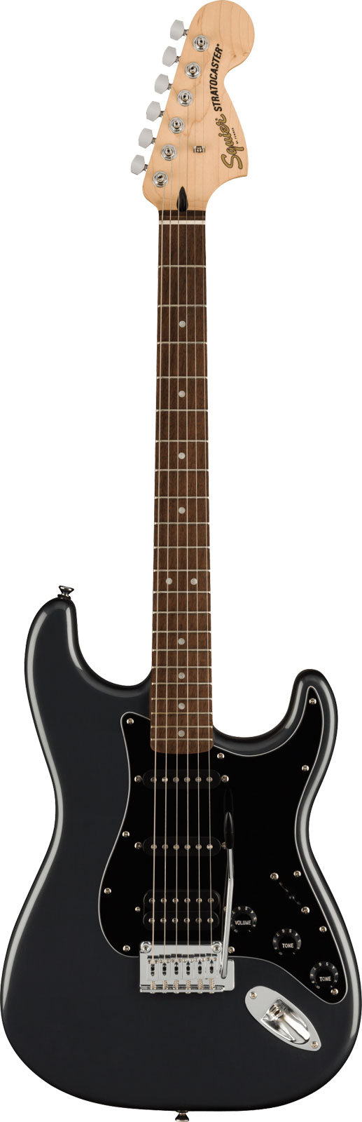Stratocaster HSS Affinity Pack LRL Charcoal Frost Metallizzato