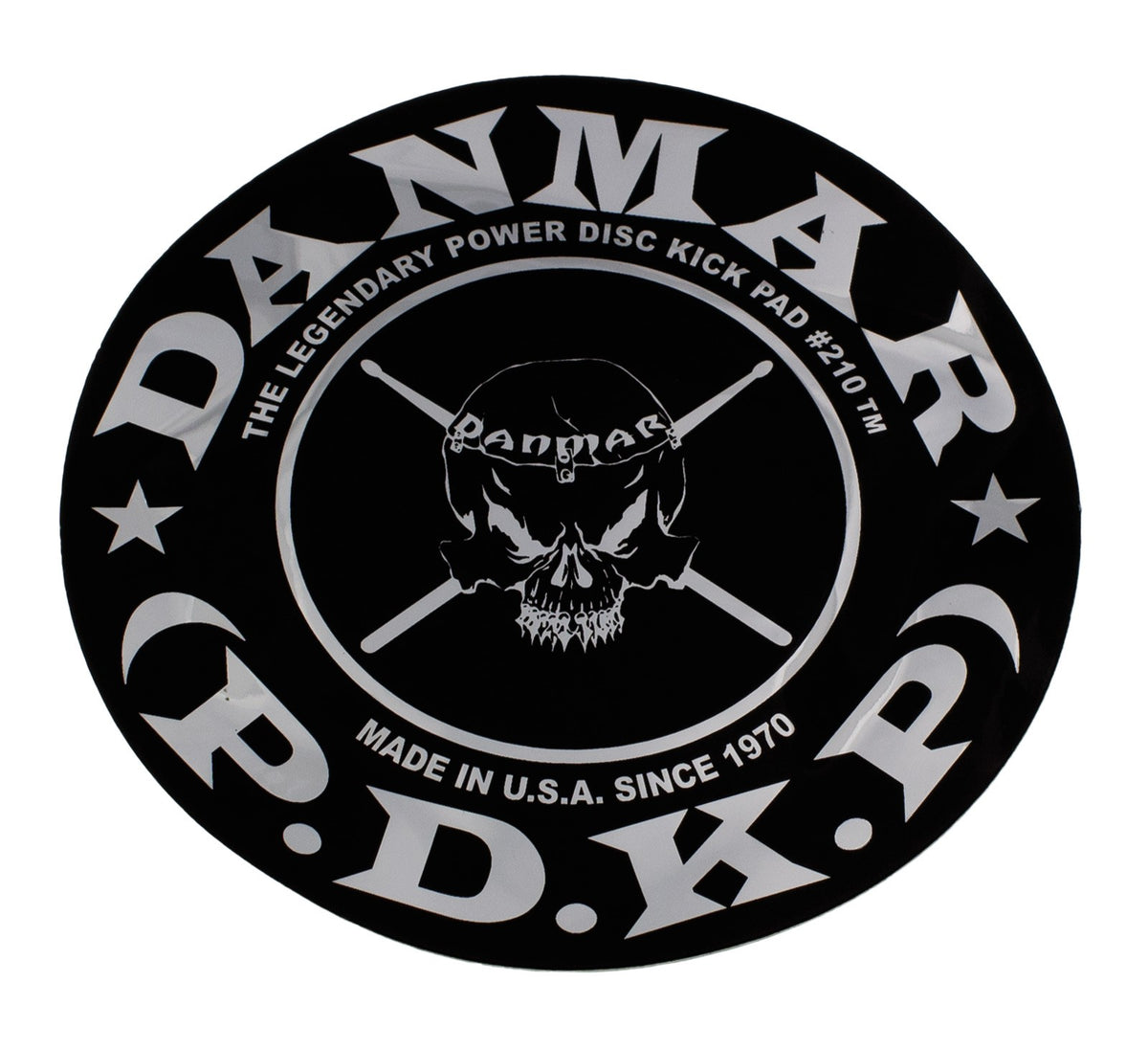 Danmar 210SK - BD POWER DISK KICK PAD - SKULL