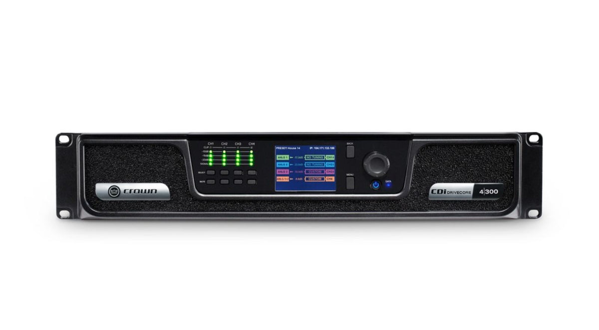 CDI 4 | 300 AMPLIFIER 4 X 300W SS 4OHM