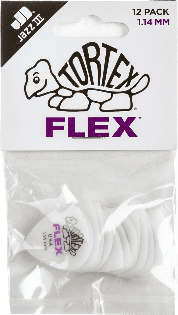 12 x 1,14mm Tortex Flex Jazz III