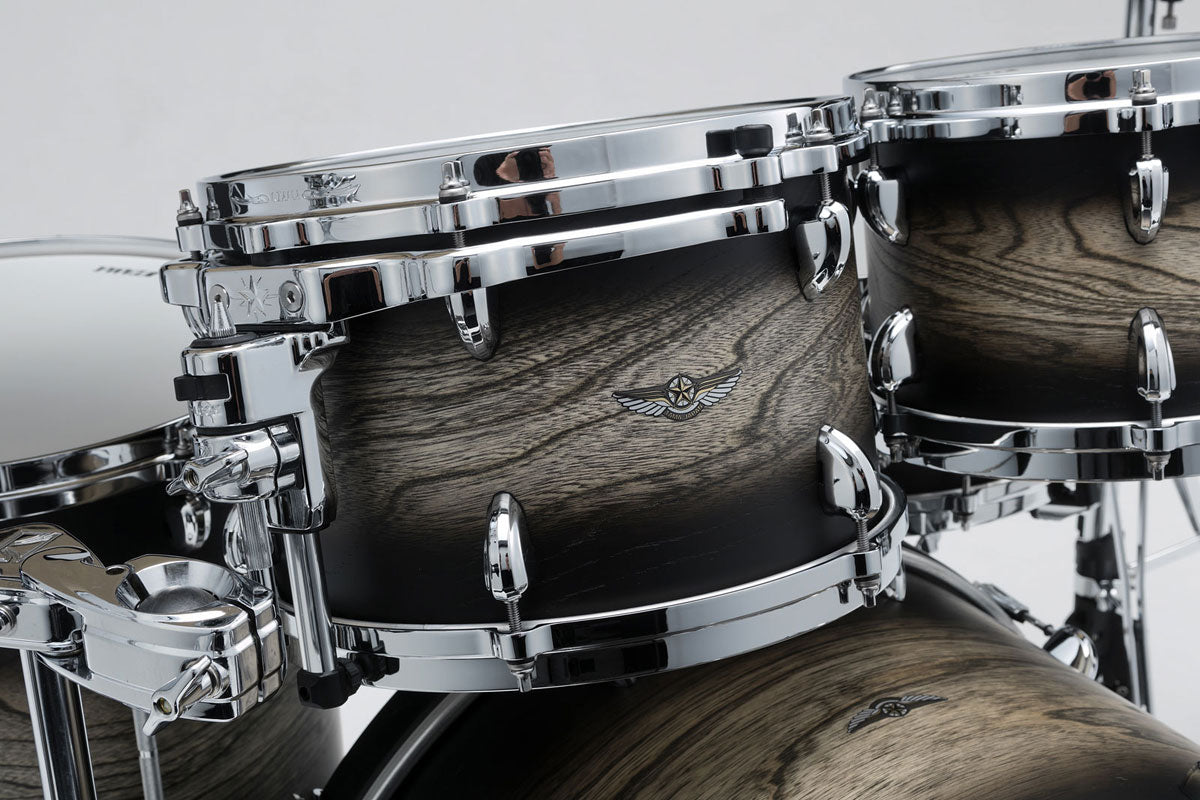 Star Walnut Stage 22 Nero satinato Sen giapponese Burst