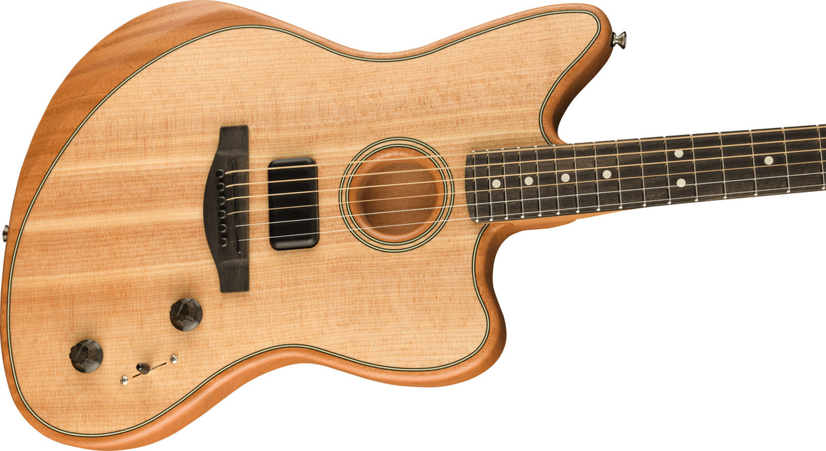 Jazzmaster American Acoustasonic Ebo Natural