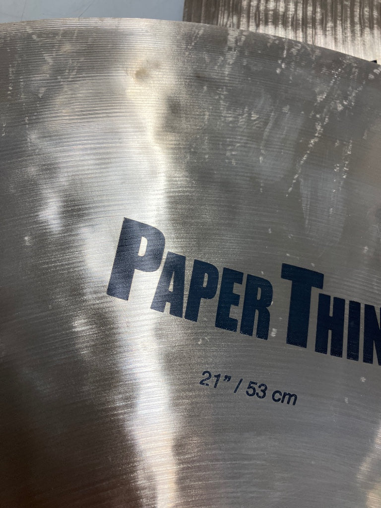 K2821 21" K-SERIES PAPER THIN CRASH - B Stock