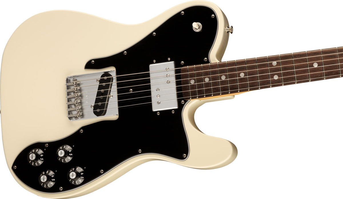 Telecaster 1977 Custom American Vintage II RW Bianco olimpico