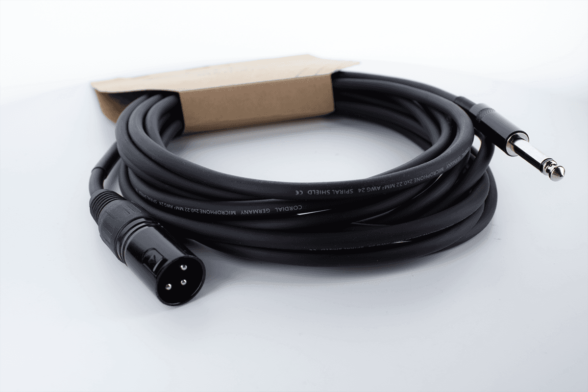 Cavo Audio XLR Maschio / Jack Mono 10 M
