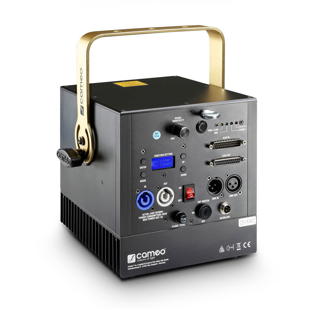 IODA 1000 RGB - SPETTACOLO LASER PROFESSIONALE 1000 MW RGB