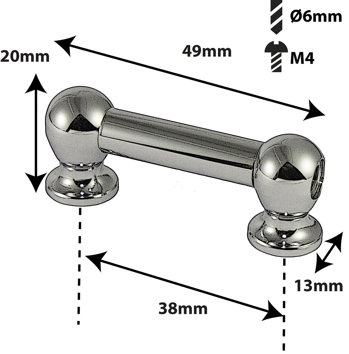 TL1D38 - BLOCCHETTO TUBO - 38MM - DOPPIO (X1)