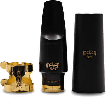 Bocchino Per Sax Alto Ebanite Meyer Bros Ny Apertura 7