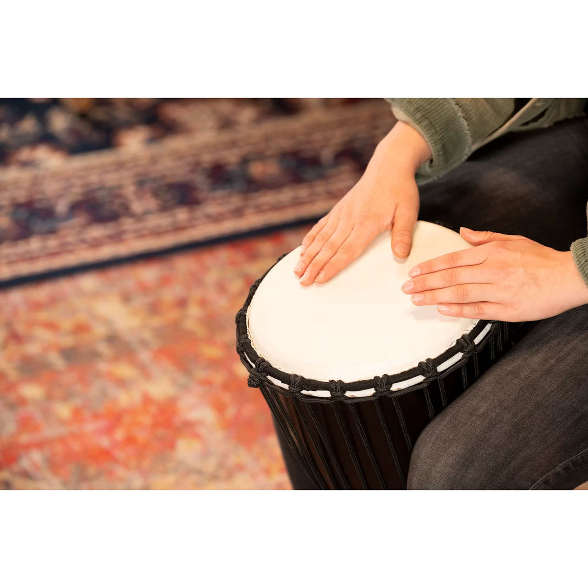 DJEMBE MAHOGANY 10 CONGO