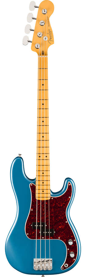 American Professional Classic Precision Bass MN Blu Lake Placid sbiadito