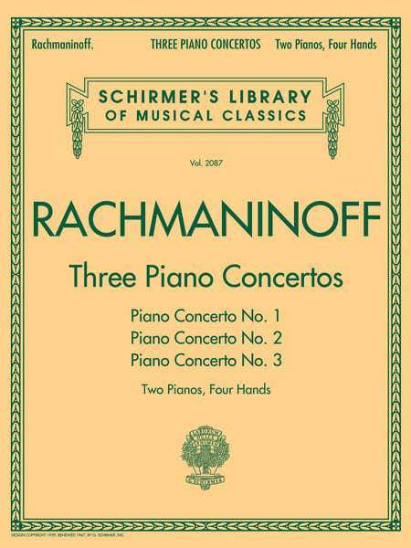 3 Piano Concertos: Nos. 1 2 and 3