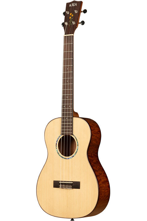 20th Anni Tavola in Abete Massello/Sapele Quilted Baritono con Custodia