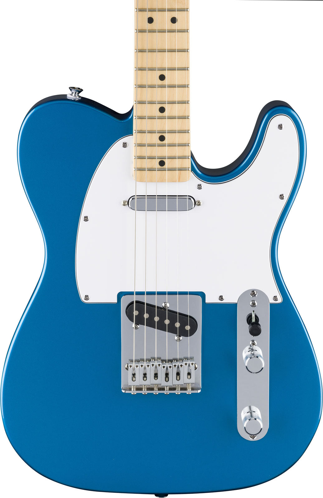 Standard Telecaster MN Battipenna bianco Blu acqua marina metallizzato