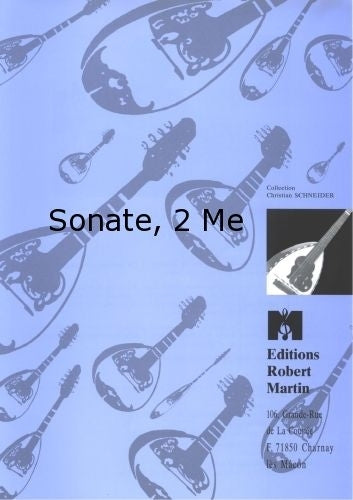 Robert Min Barbella - Sonate 2 Mandolines