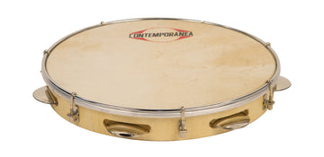 C-PB12-01 - Pandeiro Serie Pro 12" - Pelle Animale