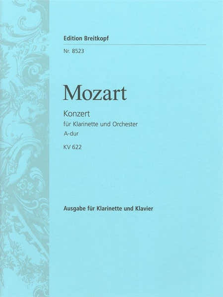 Moz Gang - Concerto Clarinette A-Dur Kv622 - Clarinet Piano